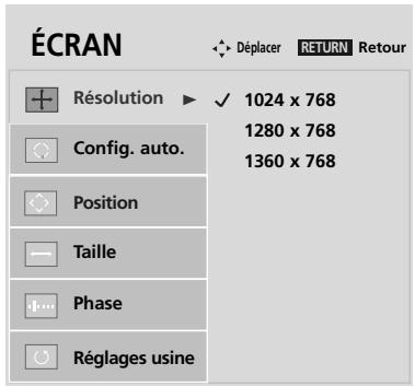 LG 42PQ2000 - Sélection de la résolution - 3