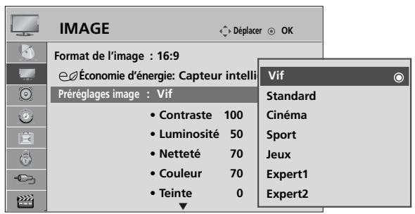 LG 42PQ2000 - Mode image - Réglages prédéfinis - 3
