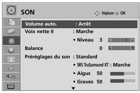 LG 42PQ2000 - NIVELAGE AUTOMATIQUE DU VOLUME (VOLUME AUTO.) - 1