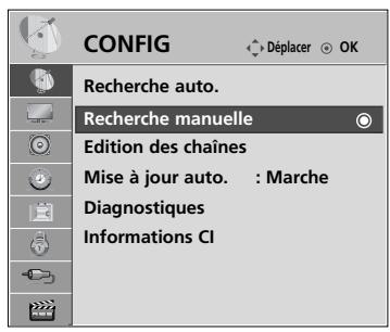 LG 42PQ2000 - RECHERCHE MANUELLE (EN MODE ANALOGIQUE) - 1