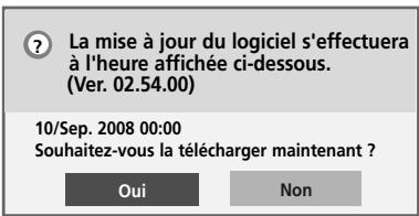 LG 42PQ2000 - Lors du réglage de l'option "Mise à jour Auto." - 4