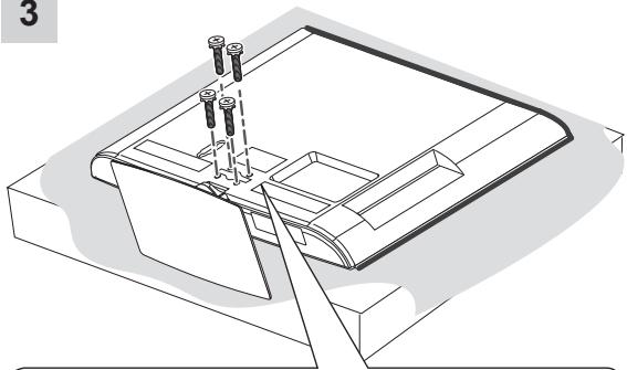 LG 37LS5600 - Not using the Desk Type stand - 1