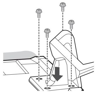 LG 37LS5600 - Attaching the stand - 4