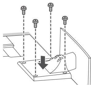 LG 37LS5600 - Attaching the stand - 9