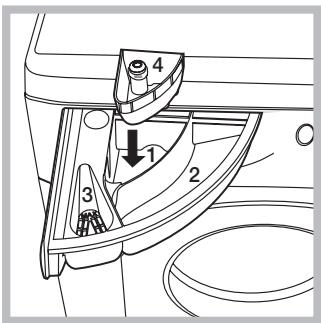 HOTPOINT AR6F 105 EX.M - Tiroir à produits lessiviels - 1