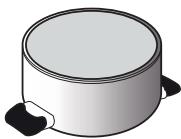 HOTPOINT HKIA 630 LC - Dimensoes das panelas - 1