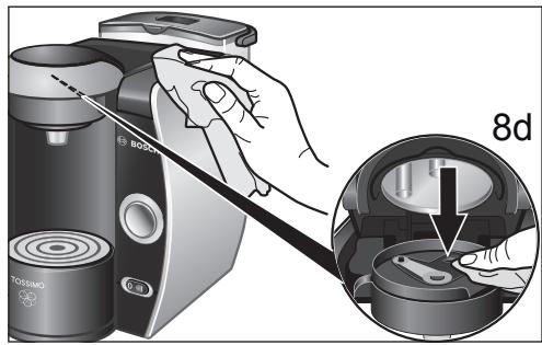 BOSCH TAS4000 TASSIMO - Risk for elektriska stötar! - 1