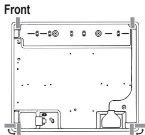 HOTPOINT TQG 641 A - Hook fastening diagram - 4