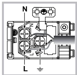 HOTPOINT UT 89E JS P 0 X/HA S - Montaggio del cavo di alimentazione - 2
