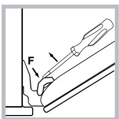 HOTPOINT UT 89E JS P 0 X/HA S - Limpiar la puerta - 3