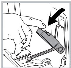 HOTPOINT UT 89E JS P 0 X/HA S - Om de ovendeur te verwijderen met soft closing scharnieren*: - 3