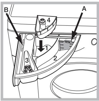 HOTPOINT WDD10760BXEU - Cassetto dei detersivi - 1