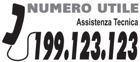 CANDY PGC 640 N - UN SOLO NUMERO TELEFONICO PER OTTENERE ASSISTENZA. - 1