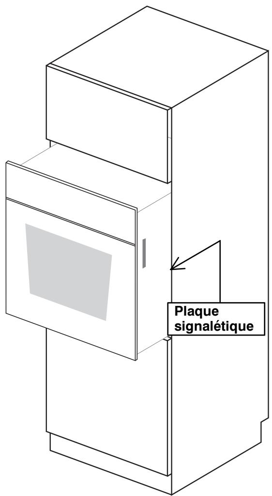FAURE CFM749N - La plaque signalétique - 1