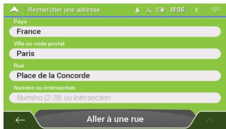 MAPPY S-ESSENTIAL ULTI S556 - Saisir une adresse - 5