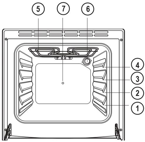 FAURE FYB451N - L'interieur de four - 1