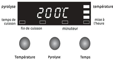 FAURE FYB451N - Pour régler le minuteur: - 1