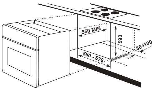 FAURE FYB451N - Mise en place de l'appareil - 4