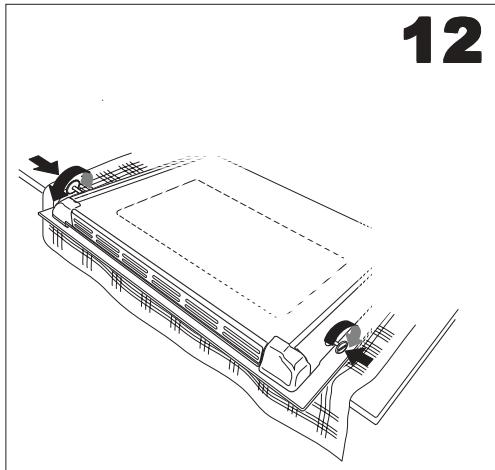 FAURE FYB451N - Replacer la porte du four - 1