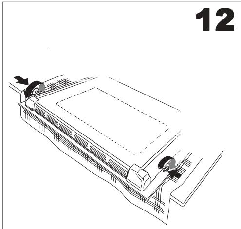 FAURE FYB562X - Replacer la porte du four - 1