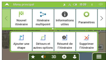 MAPPY ULTI X585 CAMP - Utilisation des boutons et autres commandes - 1