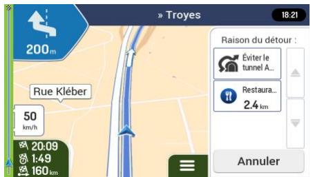 MAPPY ULTI X585 CAMP - Consels lors du détour - 1