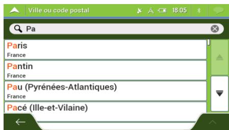 MAPPY ULTI X585 CAMP - Saisir une adresse - 8