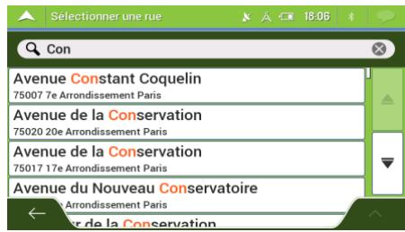 MAPPY ULTI X585 CAMP - Saisir une adresse - 11