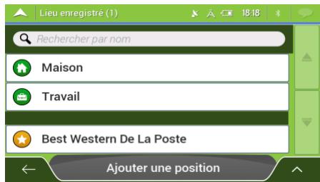 MAPPY ULTI X585 CAMP - Modifier un lieu enregistré - 2
