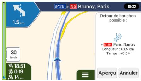 MAPPY ULTI X585 CAMP - Détour de bouchon sur les autoroutes - 1