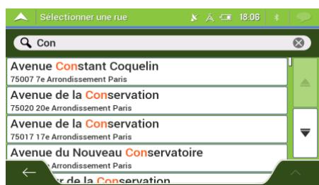 MAPPY ULTI X585 CAMP - Sélectionner le point central d'une rue - 4