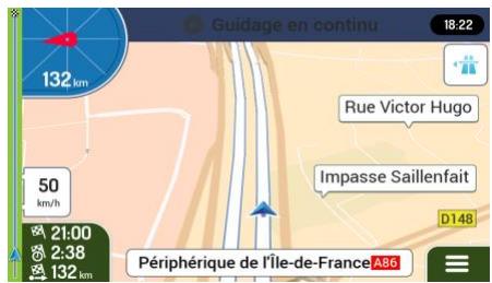 MAPPY ULTI X585 CAMP - Calculer l'itinétaire - 1