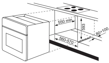 FAURE FYB455N - Installation - 4