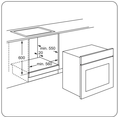 FAURE FOP27901BK, FOP27901XK - Encastrement - 3