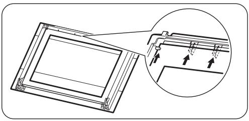 FAURE FOP27901XB - Réinstallation de la porte et des panneaux de verre - 1