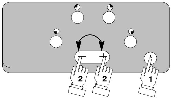 FAURE CVH270N - Utilisation du plan de cuisson avec la sécurité-enfants activée - 3