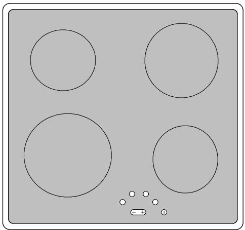 FAURE CVH270N - Déclencher de la table de cuisson - 1