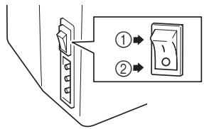 BROTHER X14 - Interrupteur principal et interrupteur de la lampe - 1