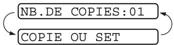 BROTHER FAX-T94 - Options de copie : copies simples ou multiples, trie/pile, réduction/agrandissement - 1