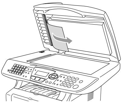 BROTHER MFC-8820D - Le document est coincé à l'intérieur du chargeur automatique ADF - 1
