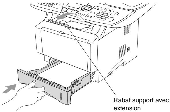 Rabat support avec extension