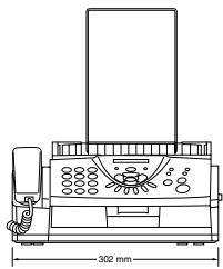 BROTHER T-104 - Dimensions - 2