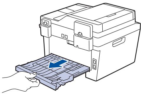 BROTHER MFC-L2700DW,  MFC-L2720DW - Du papier est coincé au niveau du bac recto verso - 2