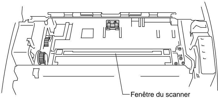 Fenêtre du scanner