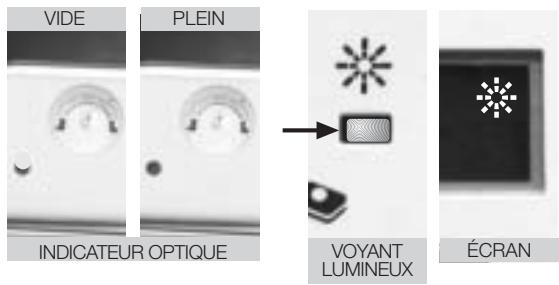FAGOR LFF 031A - Quand faut-il remettre du liquide de rinçage ? - 1