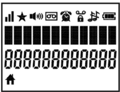LOGICOM LUXIA 155T - - Description de l'affichage LCD - 1