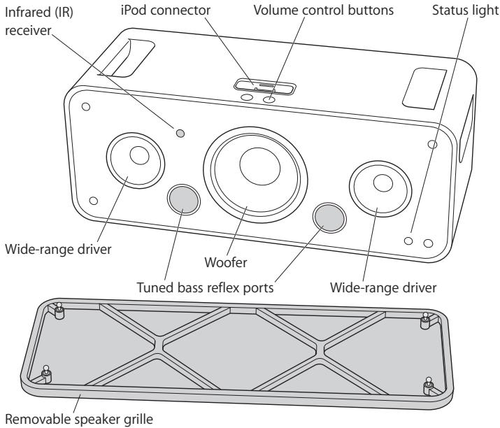 APPLE IPOD HI-FI - iPod Hi-Fi Front View - 1