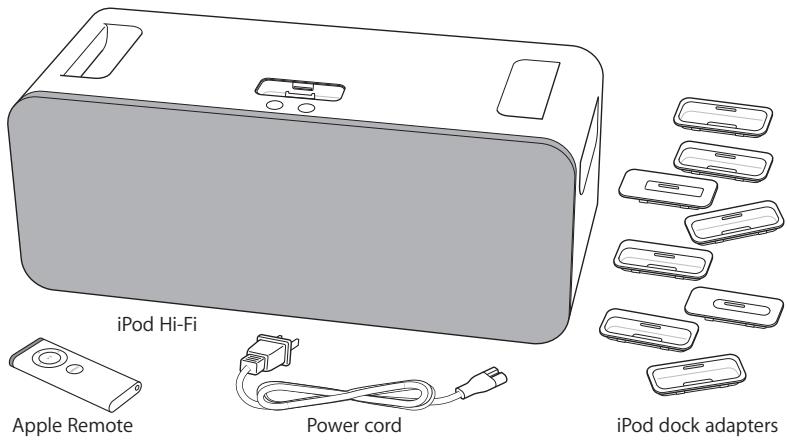 APPLE IPOD HI-FI - Congratulations on your new iPod Hi-Fi. - 1