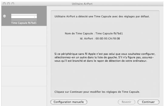 APPLE TIME CAPSULE - Sur un ordinateur Windows XP (Service Pack 2) ou Windows Vista : - 1