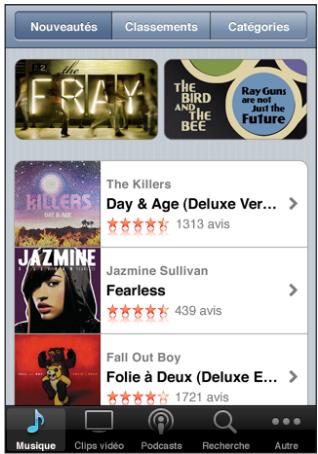 APPLE IPHONE OS 3.0 - Recherche de musique, vidés et bien plus encore - 1